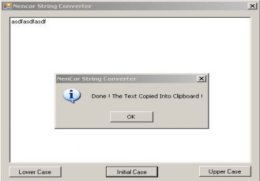 Nencor String Converter