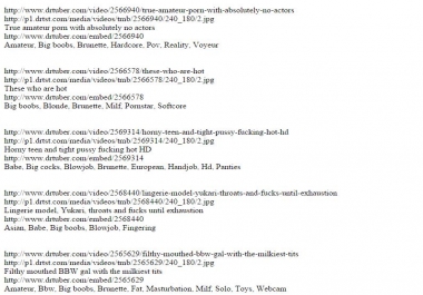Automated Adult WordPress Blog.