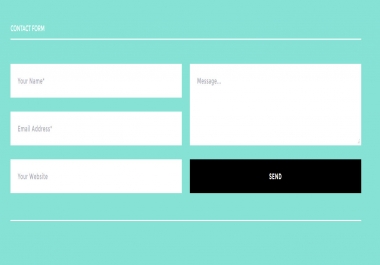 PHP+AJAX Contact Form