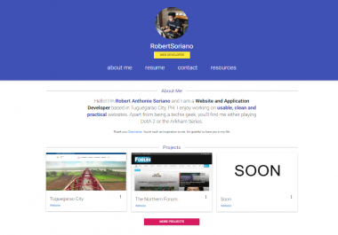 Material Design Portfolio