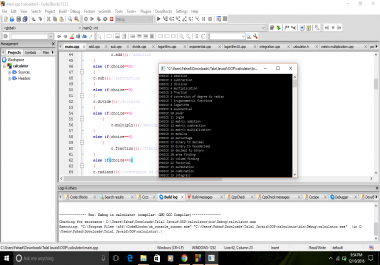 Create a C + program