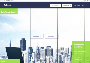 Insurance E - Commerce Calculate, Compare & Buy