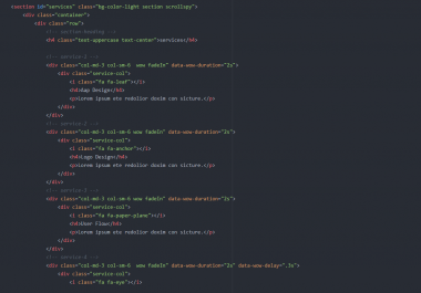 Fix css,  html and responsive issues/errors