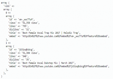 Create custom json/xml parsers in PHP