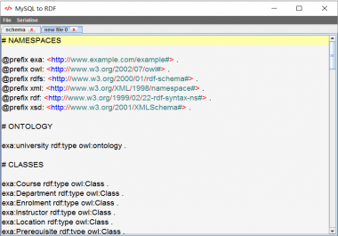 W3C RDB2RDF - an Implementation